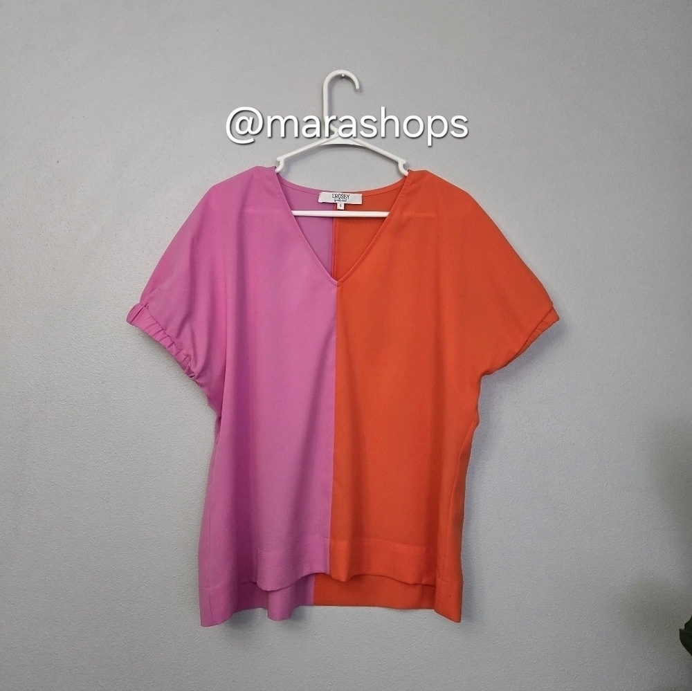 Crosby Nora Colorblock Top - Picture 3 of 7